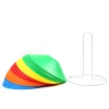 The manufacturer produces football training sign plates, round hole sign plates, sign cones and obstacle football training equipment and materials details Picture